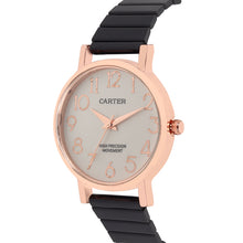 Sandy D Carter Metal Rose Gold Analogue Round Watches for Women_SDC24-49-RG-WH
