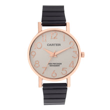 Sandy D Carter Metal Rose Gold Analogue Round Watches for Women_SDC24-49-RG-WH