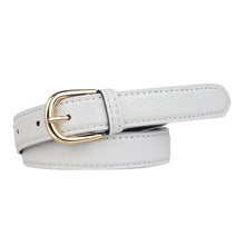 Sandy D Carter Women White Artificial Leather Waist Belt for Jeans & Formal Paint SDC-030-WH