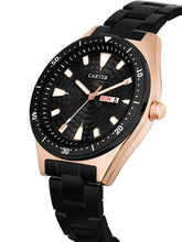 Sandy D Carter Metal Black Analogue Round Watches for Men_Sandy D Carter-179-BK