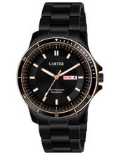 Sandy D Carter Metal Black Analogue Round Watches for Men_Sandy D Carter-173-BK