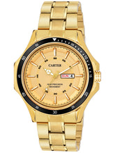 Sandy D Carter Metal Gold Analogue Round Watches for Men_Sandy D Carter-187-GD