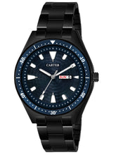 Sandy D Carter Metal Blue Analogue Round Watches for Men_Sandy D Carter-176-BL