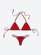 Fleurt Maroon Lycra Forbes Bikni Set I Lingerie Set - One Size (Free Size) For Women Fleurt-Set-Bikini-0239-MR