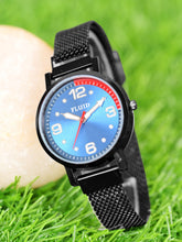 Fluid  Black Round Allow Strap Analog Watches for Women FLWatch23-023-BK02