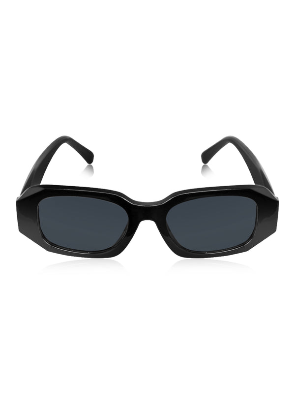 Celebrity Full Rim Black Plastic Frame With Black UV Protected Lens Other Sunglasses for Women_9272-1