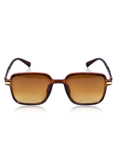 Celebrity Brown Square Plastic Sunglasses For Women CLSN25-DC1001-02
