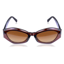 Celebrity Full Rim Brown Plastic Frame With Brown UV Protected Lens Other Sunglasses for Women_9273-2