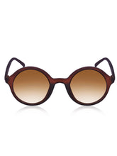 Celebrity Brown Oval Plastic Sunglasses For Women CLSN25-11910-02