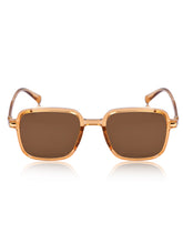 Celebrity Orange Square Plastic Sunglasses For Women CLSN25-DC1001-03
