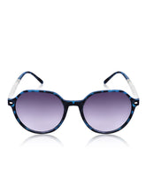 Celebrity Blue Square Plastic Sunglasses For Women CLSN25-935 DC-3
