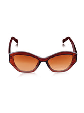 Celebrity Full Rim Brown Plastic Frame With Brown UV Protected Lens Other Sunglasses for Women_9276-2