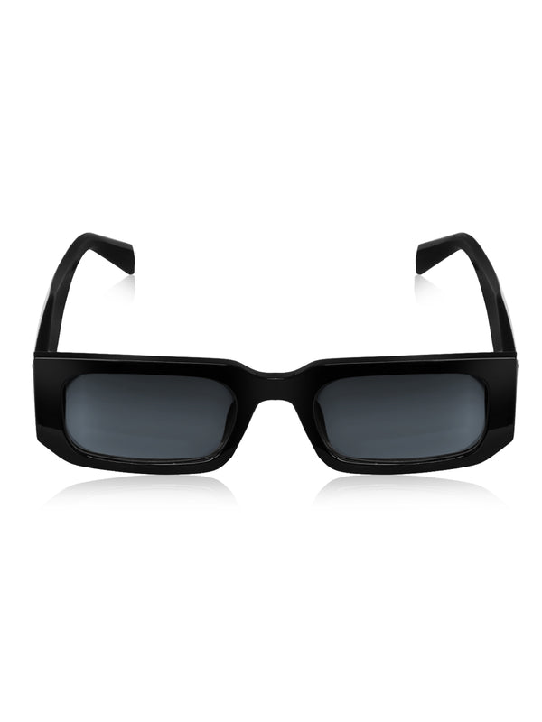 Celebrity Full Rim Black Plastic Frame With Black UV Protected Lens Other Sunglasses for Women_9280-1