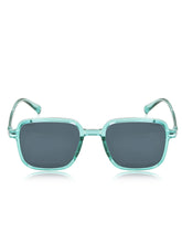 Celebrity Green Square Plastic Sunglasses For Women CLSN25-DC1001-04