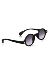 Celebrity Black Oval Plastic Sunglasses For Women CLSN25-534-01