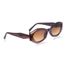 Celebrity Full Rim Brown Plastic Frame With Brown UV Protected Lens Other Sunglasses for Women_9273-2