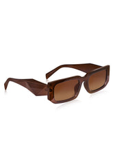 Celebrity Full Rim Brown Plastic Frame With Brown UV Protected Lens Other Sunglasses for Women_9280-2