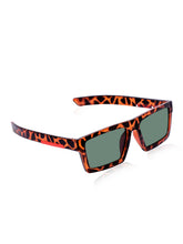 Celebrity Brown Retro-Square Plastic Sunglasses For Women CLSN25-B1024-06