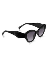 Celebrity Full Rim Black Plastic Frame With Black UV Protected Lens Other Sunglasses for Women_9276-1
