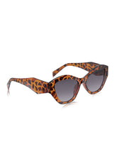 Celebrity Full Rim Brown Plastic Frame With Grey UV Protected Lens Other Sunglasses for Women_9276-3