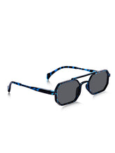 Celebrity Blue Round Plastic Sunglasses For Women CLSN25-82821-04