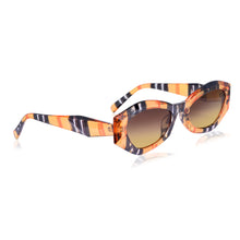 Celebrity Full Rim Brown Plastic Frame With Brown UV Protected Lens Other Sunglasses for Women_9273-5
