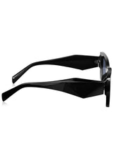Celebrity Full Rim Black Plastic Frame With Grey UV Protected Lens Other Sunglasses for Women_9274-1