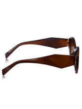 Celebrity Full Rim Brown Plastic Frame With Brown UV Protected Lens Other Sunglasses for Women_9279-2