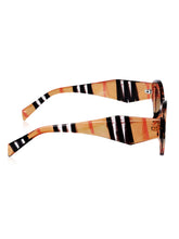 Celebrity Full Rim Brown Plastic Frame With Brown UV Protected Lens Other Sunglasses for Women_9279-5