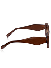 Celebrity Full Rim Brown Plastic Frame With Brown UV Protected Lens Other Sunglasses for Women_9274-2