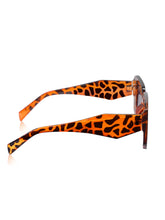 Celebrity Full Rim Brown Plastic Frame With Grey UV Protected Lens Other Sunglasses for Women_9277-3
