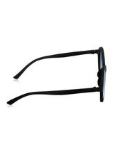 Celebrity Black Oval Plastic Sunglasses For Women CLSN25-11910-03