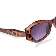 Celebrity Full Rim Brown Plastic Frame With Grey UV Protected Lens Other Sunglasses for Women_9273-3