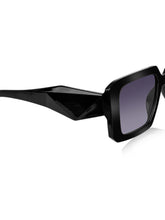 Celebrity Full Rim Black Plastic Frame With Black UV Protected Lens Other Sunglasses for Women_9277-1