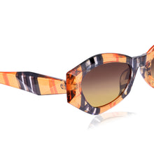 Celebrity Full Rim Brown Plastic Frame With Brown UV Protected Lens Other Sunglasses for Women_9273-5