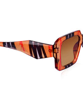 Celebrity Full Rim Brown Plastic Frame With Brown UV Protected Lens Other Sunglasses for Women_9277-5