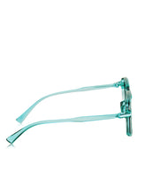 Celebrity Green Square Plastic Sunglasses For Women CLSN25-DC1001-04