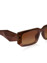 Celebrity Full Rim Brown Plastic Frame With Brown UV Protected Lens Other Sunglasses for Women_9280-2