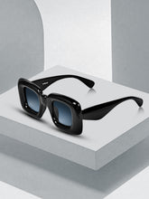 Celebrity Black Retro-Square Plastic Sunglasses For Women CLSN25-86744-08