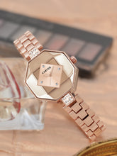 Sandy D Carter Metal Rose Gold Analogue Asymmetric Watches for Women_Sandy D Carter-131-RG