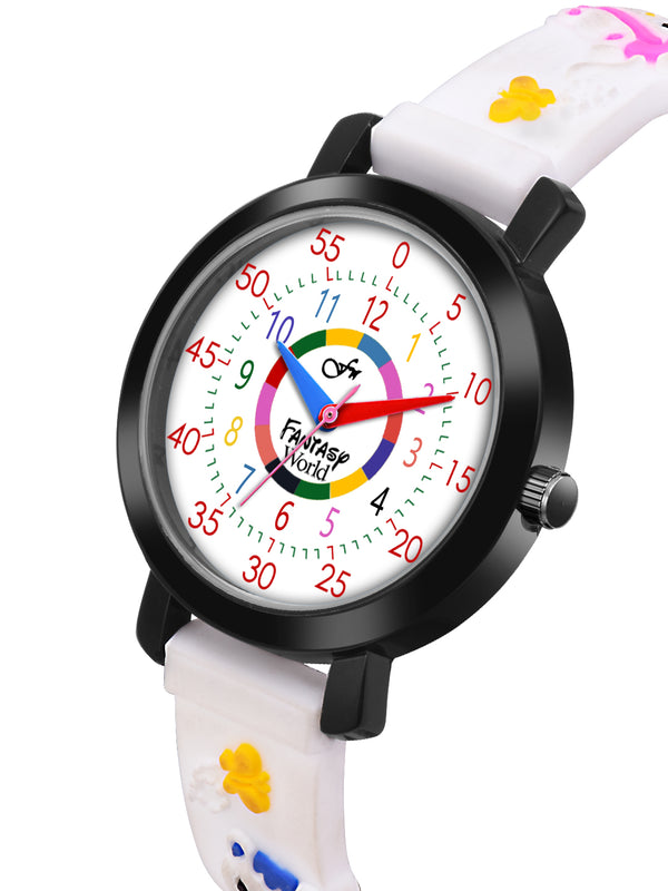 Fantasy World Stylish Watch & Sunglass Combo for Kids – Ideal Gift for Boys & Girls FW-WatchGiftSet-17