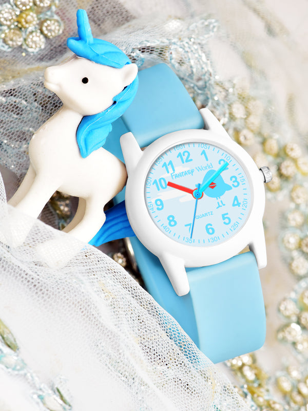 Fantasy World Trendy Kids' Analog Watch – Perfect for Boys & Girls FW24-2133-S.BL