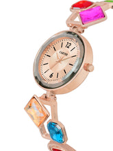Sandy D Carter Metal Rose Gold Analogue Round Watches for Women_Sandy D Carter-127-RG