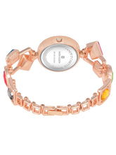 Sandy D Carter Metal Rose Gold Analogue Round Watches for Women_Sandy D Carter-127-RG