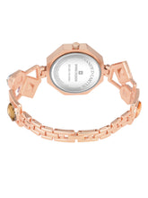Sandy D Carter Metal Rose Gold Analogue Asymmetric Watches for Women_Sandy D Carter-130-RG