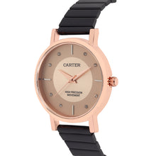 Sandy D Carter Metal Rose Gold Analogue Round Watches for Women_SDC24-58-RG-CM