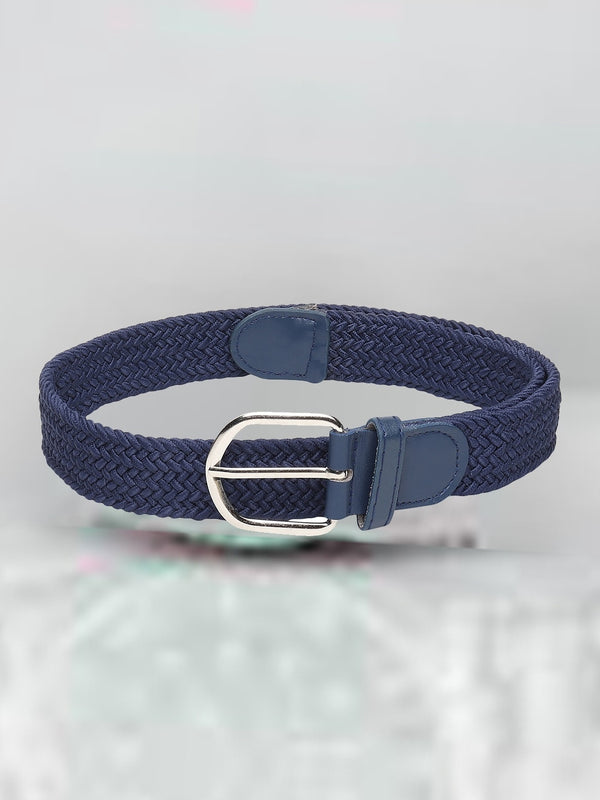 Sandy D Carter Women Blue Canvas Waist Belt for Jeans & Formal Paint SDC-04-NAT-BL