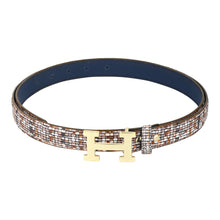 Sandy D Carter Women Brown Synthetic Leather Waist Belt for Jeans & Formal Paint SDC-22-542-PTBR