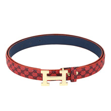 Sandy D Carter Women Red Synthetic Leather Waist Belt for Jeans & Formal Paint SDC-22-542-RD