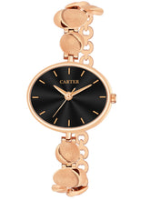 Sandy D Carter Metal Black Analogue Round Watches for Women_Sandy D Carter-209-BK